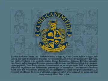 Bully screen shot title